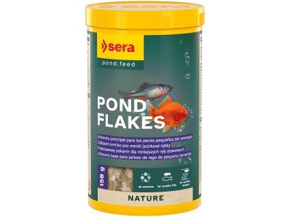 Sera kompletní krmivo pro ryby v jezírku Pond Flakes 1000 ml NATURE