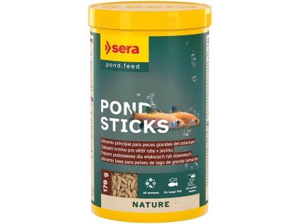 Sera kompletní krmivo pro okrasné ryby v jezírku Pond Granulat 1000 ml NATURE