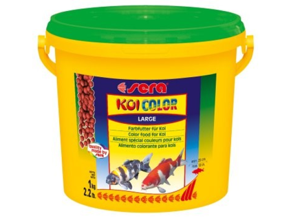 Sera doplňkové krmivo pro Koi – podpora vybarvení ryb Koi Color Large 3000 ml NATURE