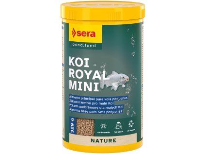 Sera základní krmivo pro koi a ostatní jezírkové ryby Koi Royal Mini 1 l NATURE
