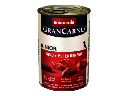 Animonda GranCarno Junior konzerva pro psy s krůtím masem 400 g