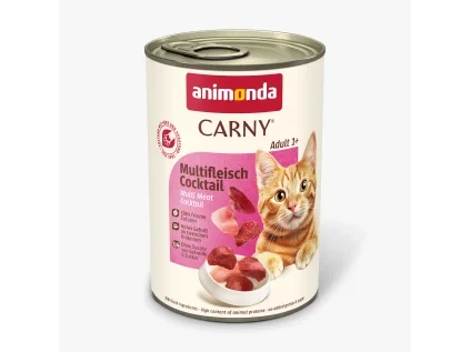 Animonda Carny konzerva pro kočky masový koktejl 400 g