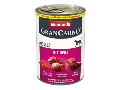 Animonda GranCarno Adult konzerva pro psy se srdcem 400 g