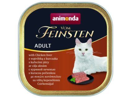 Animonda Vom Feinsten Classic paštika pro kočky kuřecí játra 100 g