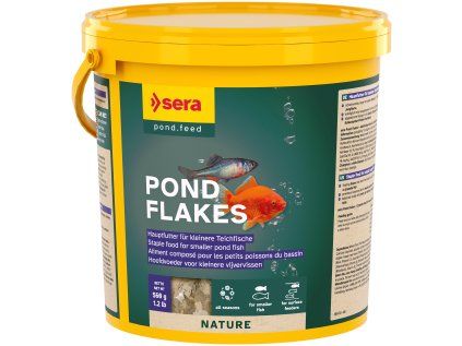 Sera kompletní krmivo pro ryby v jezírku Pond Flakes 3800 ml NATURE
