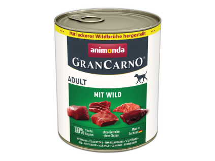 Animonda GranCarno Adult se zvěřinou 800 g