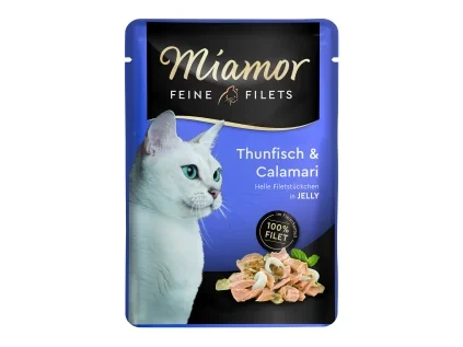 Finnern Miamor Fine Finest tuňák+kalamáry kapsička 100g