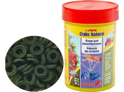 Sera základní krmivo pro korýše Crabs Natural 100 ml NATURE