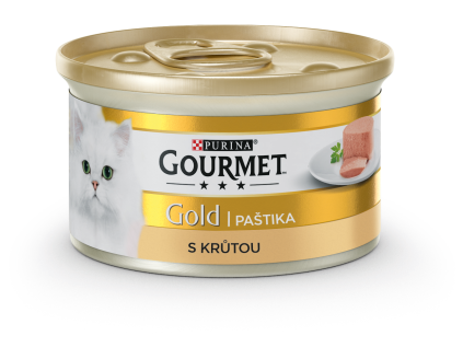 Gourmet Gold jemná paštika s krůtou 85 g