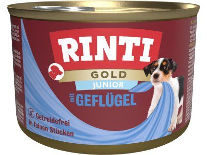 Finnern Rinti Gold Junior konzerva pro psy kuře 185 g