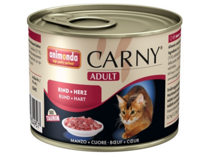 Animonda Hovězí konzerva se srdcem pro kočky 400 g