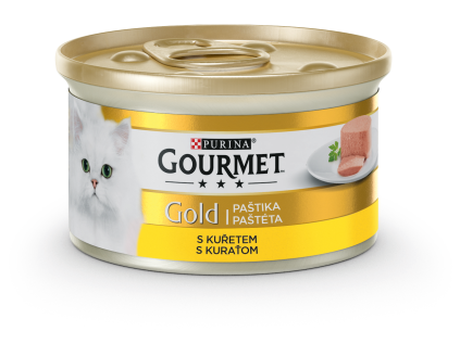 Konzerva Gourmet Gold kuře 85 g