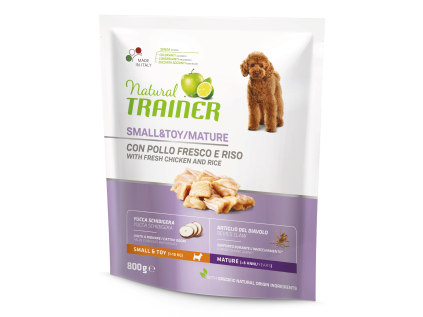 Natural Trainer Small & Toy Maturity Čerstvé kuře 800 g