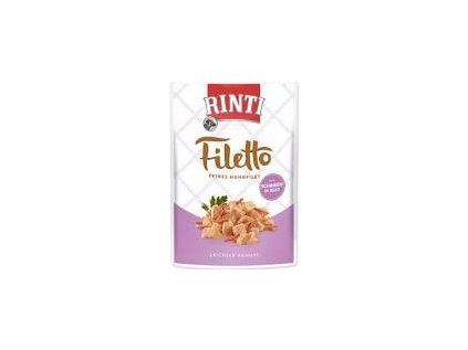Kapsička Rinti Filetto kuře a šunka v želé 100g