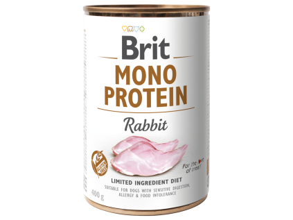Konzerva Brit Mono Protein Rabbit 400 g