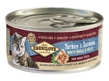 Konzerva Carnilove WMM Adult Cats Turkey & Salmon 100g