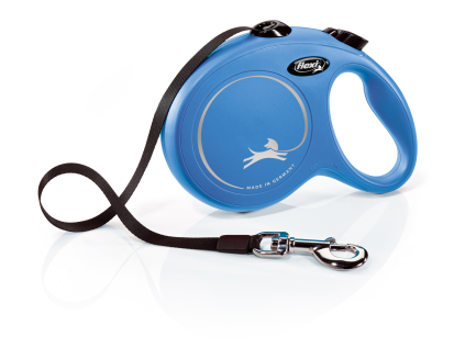 Flexi New Classic L pásek 5 m/50 kg modré