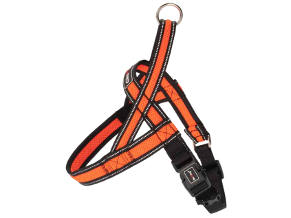 Postroj Gimborn Mesh Y 3,2 x 85 88-110 cm oranžový