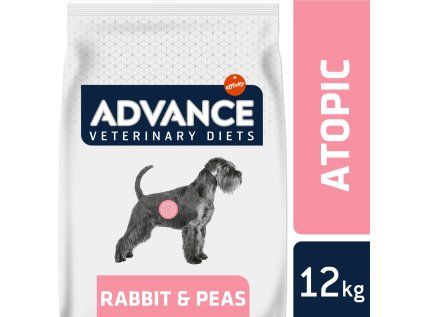 ADVANCE-VETERINARY DIETS Dog Avet Dog Atopic Medium/Maxi králík 12 kg