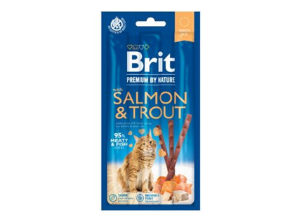 Brit Premium by Nature Cat Sticks with Salmon & Trout (3 sticks)