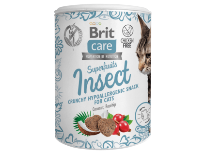 Brit Care Cat Snack Superfruits Insect 100 g