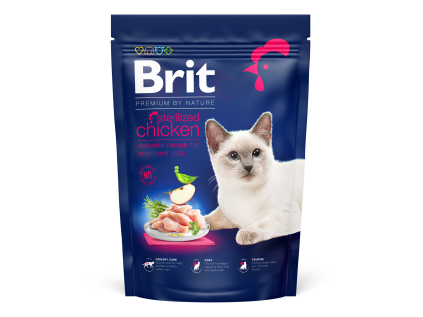 Brit Premium by Nature Cat Sterilized Chicken  800 g