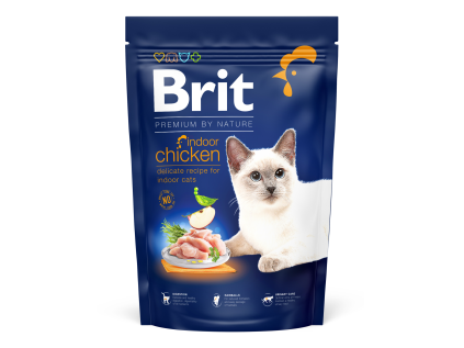 Brit Premium by Nature Cat Indoor Chicken 1,5 kg