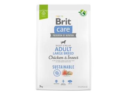 Brit Care Dog Sustainable Adult Large Breed, 3kg