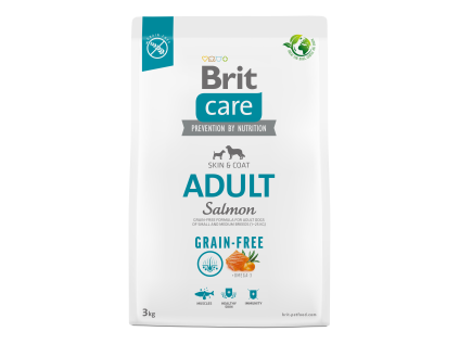 Brit Care Dog Grain-free Adult - salmon and potato 3kg