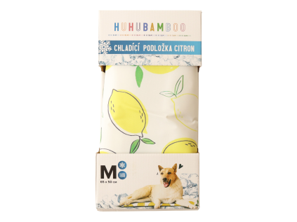 HUHU chladici podlozka citron 65x50cm M