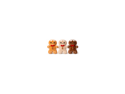Huhubamboo vánoční plyšový perníček pro psy (mix barev)