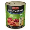 Animonda GranCarno Adult hovězí + kachní srdce 800 g