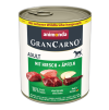 Animonda GranCarno Adult konzerva pro psy s jelením masem a jablky 800 g