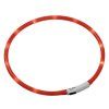 Karlie Visiolight svíticí LED obojek pro psy 70 cm oranžový