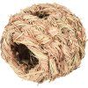 Flamingo přírodní úkryt koule SAT FRELLY GRASS BALL 4 otvory průměr 10 cm