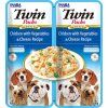 Kapsička Churu Dog Twin Packs - kuře, zelenina a sýr ve vývaru 80g