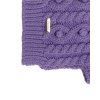 PAIKKA Knit svetr fialová M | 40 cm